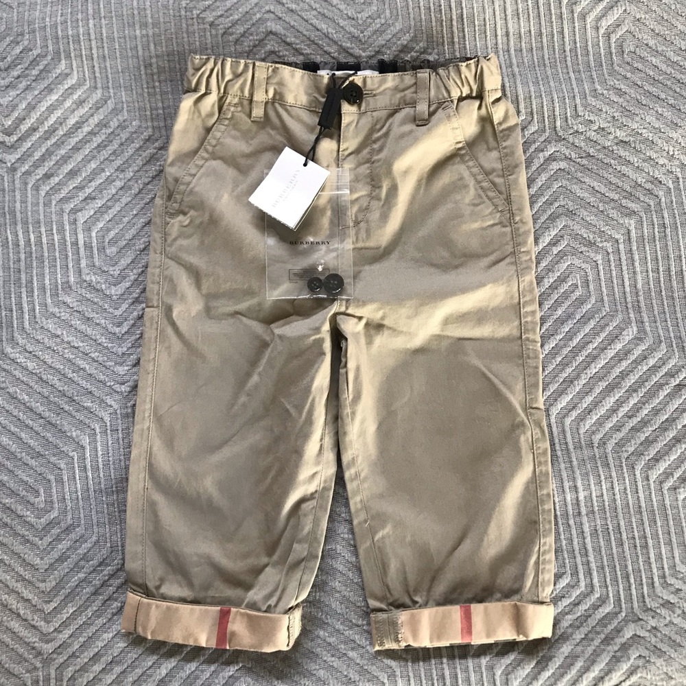 Burberry Pants 18 months NWT